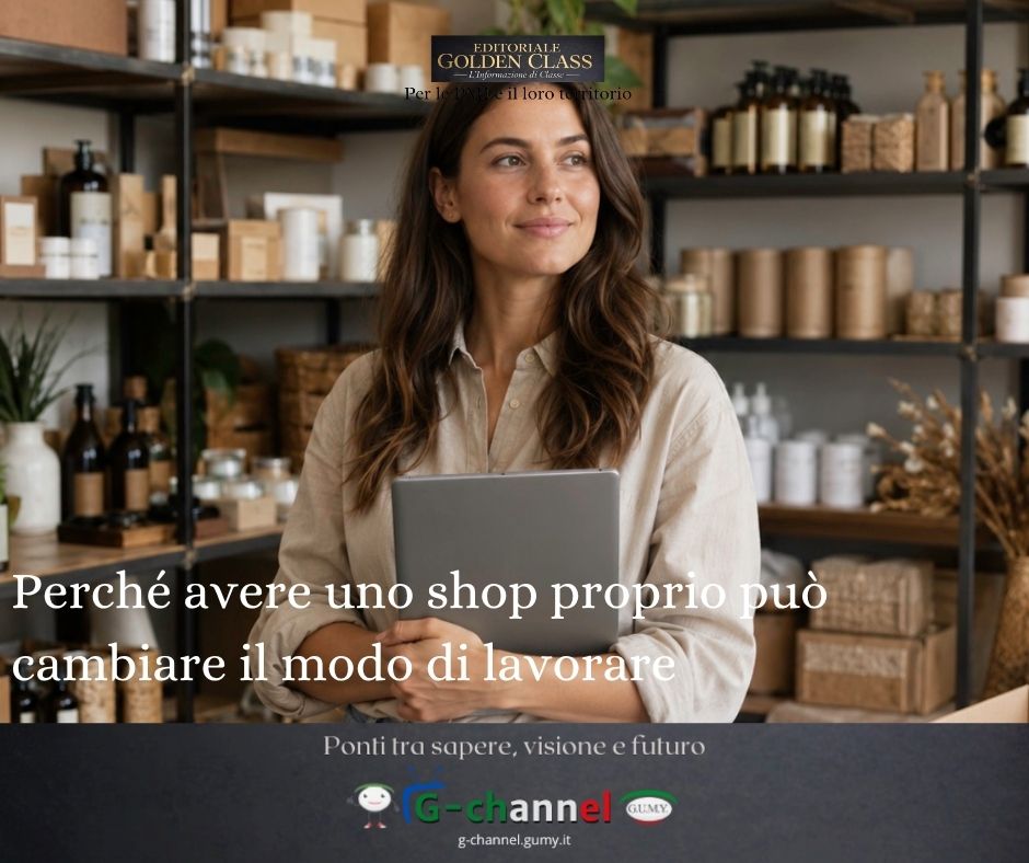Perché avere uno shop proprio può cambiare il modo di lavorare